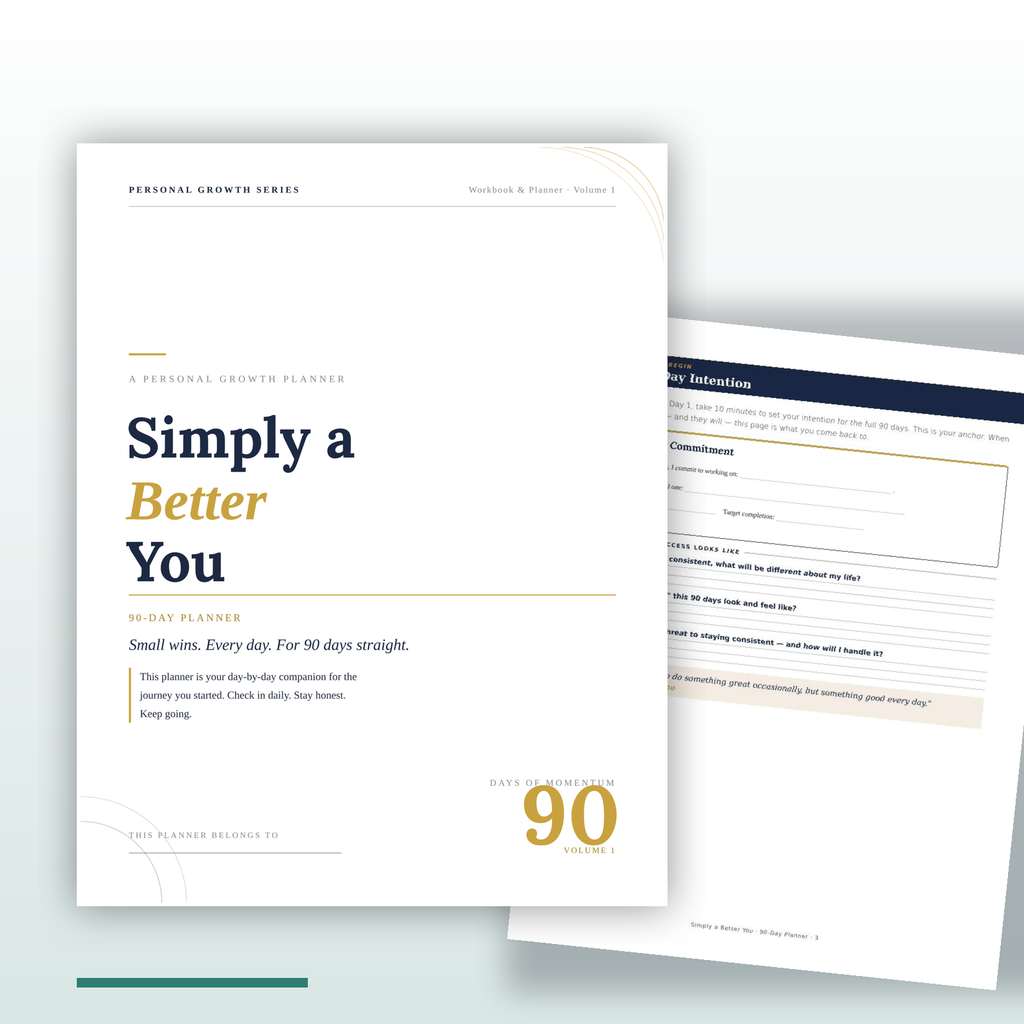 90-Day Goal Planner — Productivity Planner