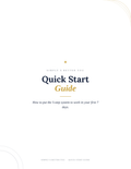 Simply A Better You — Quick Start Guide + Daily Win Cards