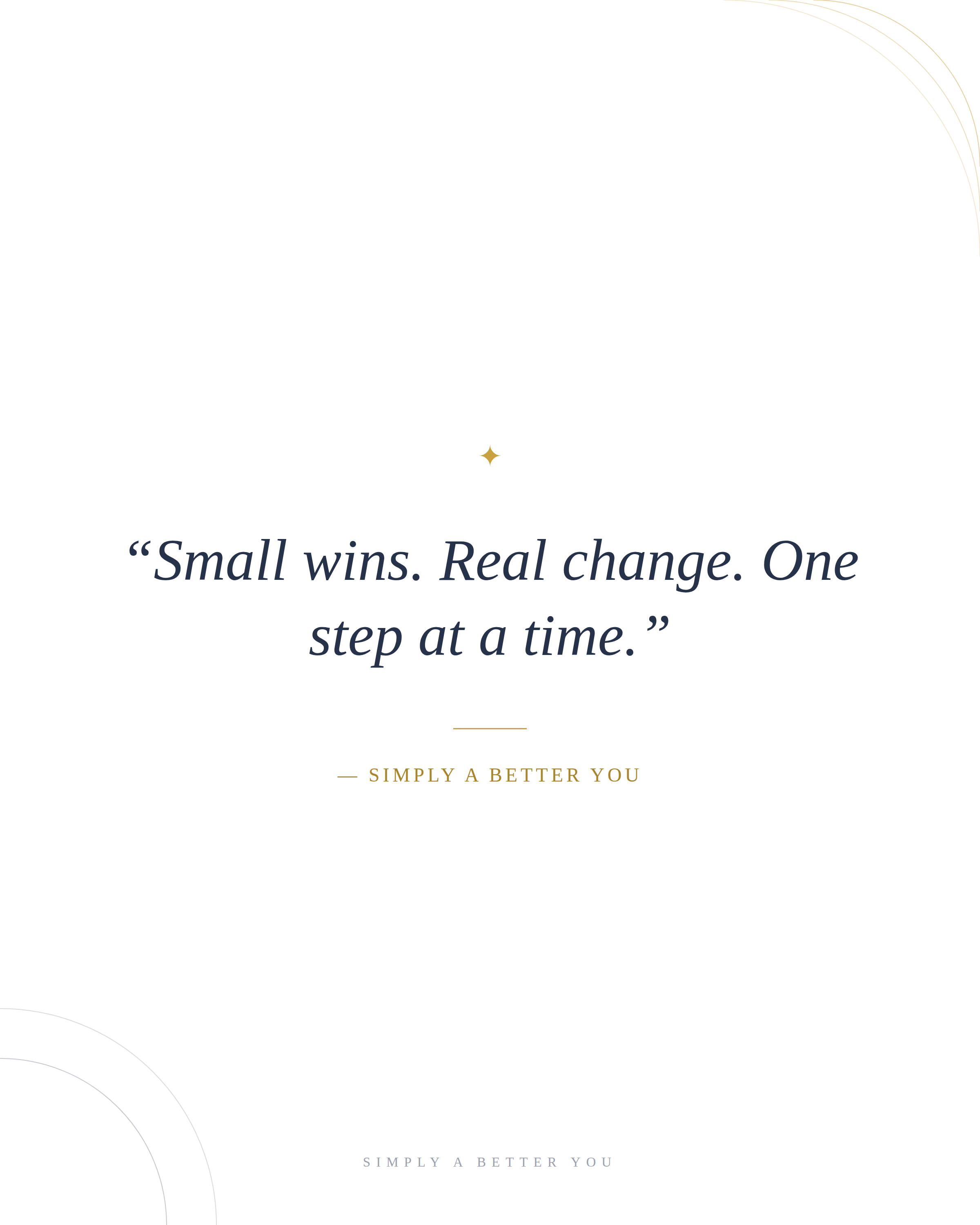 Simply A Better You — Quote Art Prints