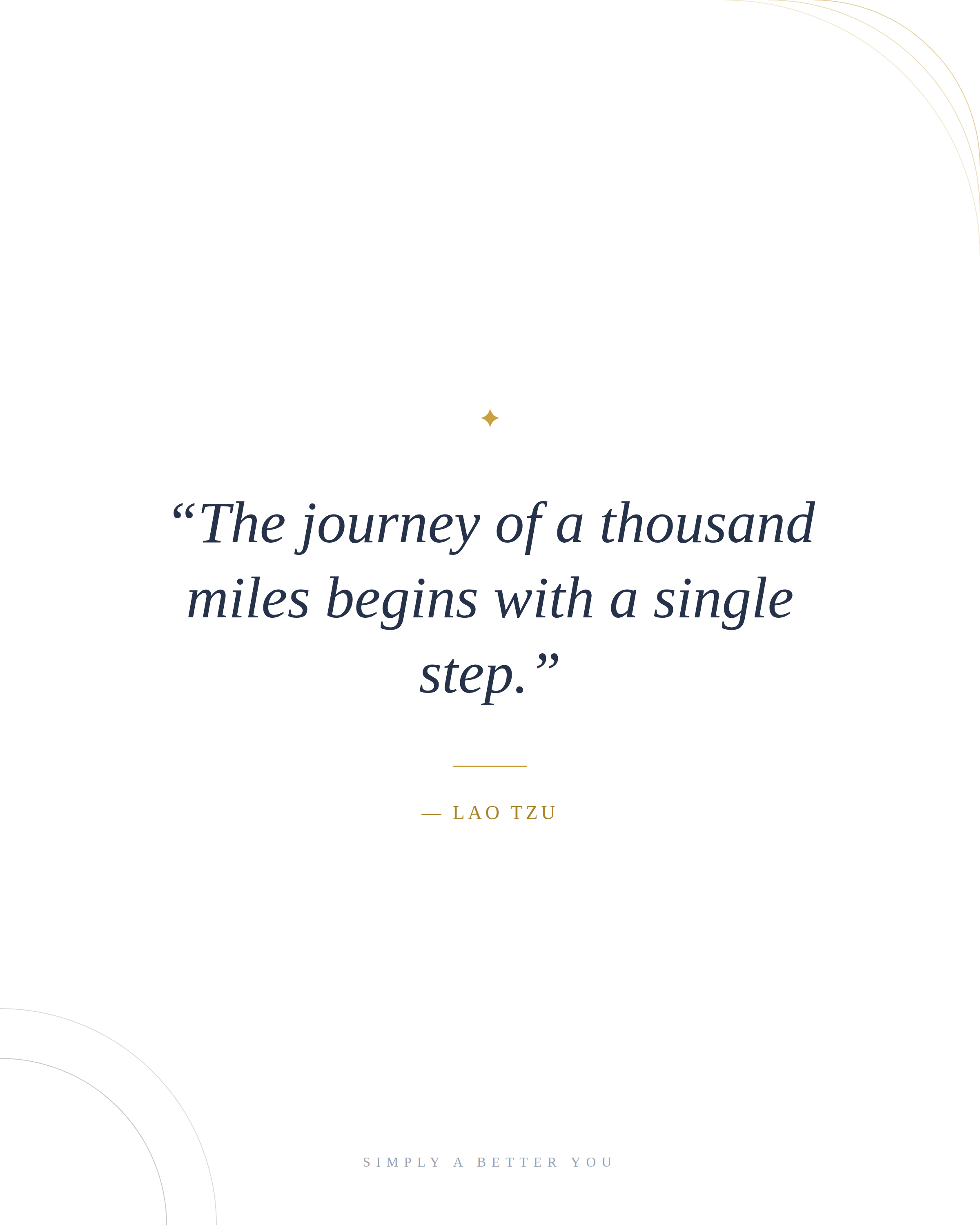 Simply A Better You — Quote Art Prints