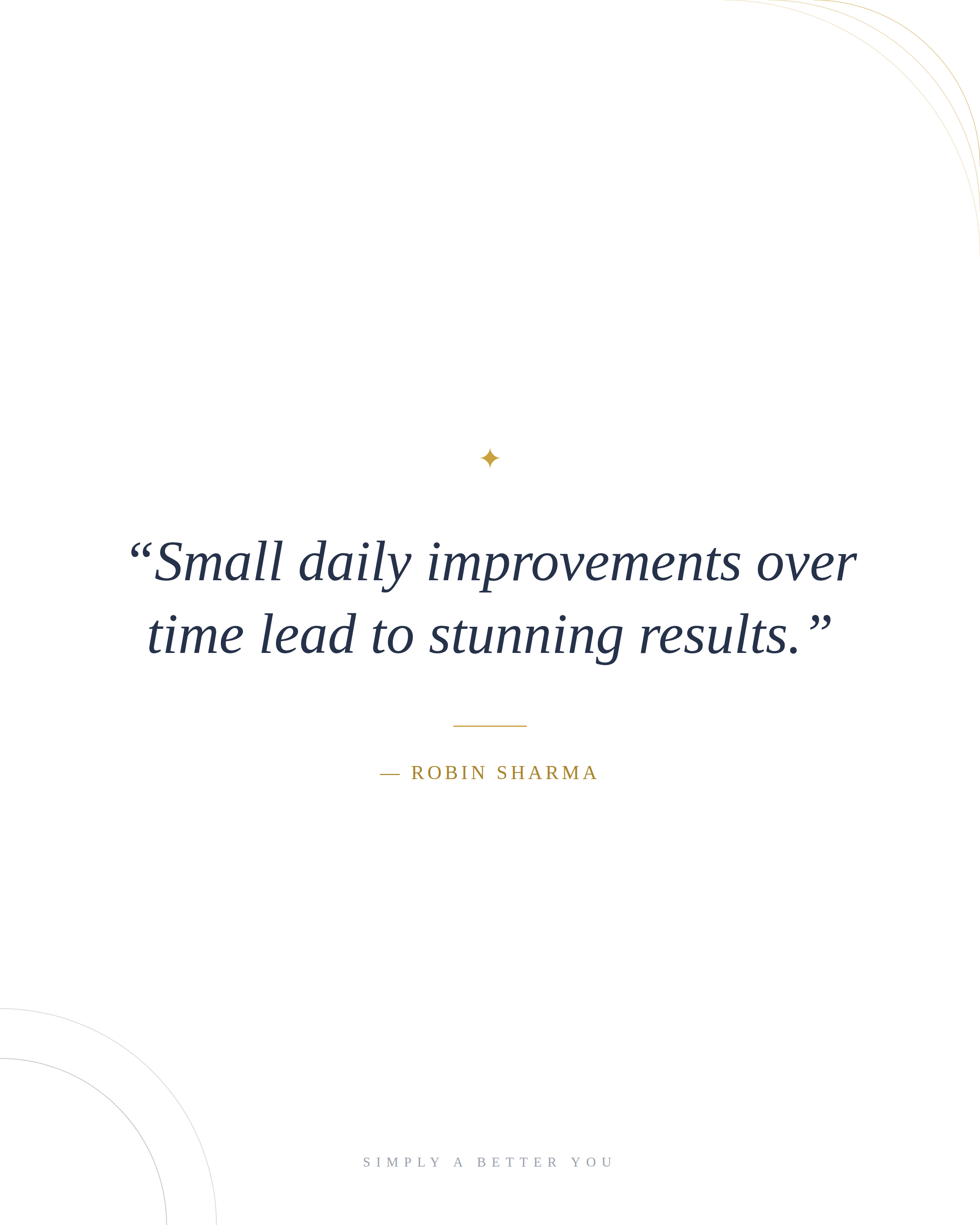 Simply A Better You — Quote Art Prints