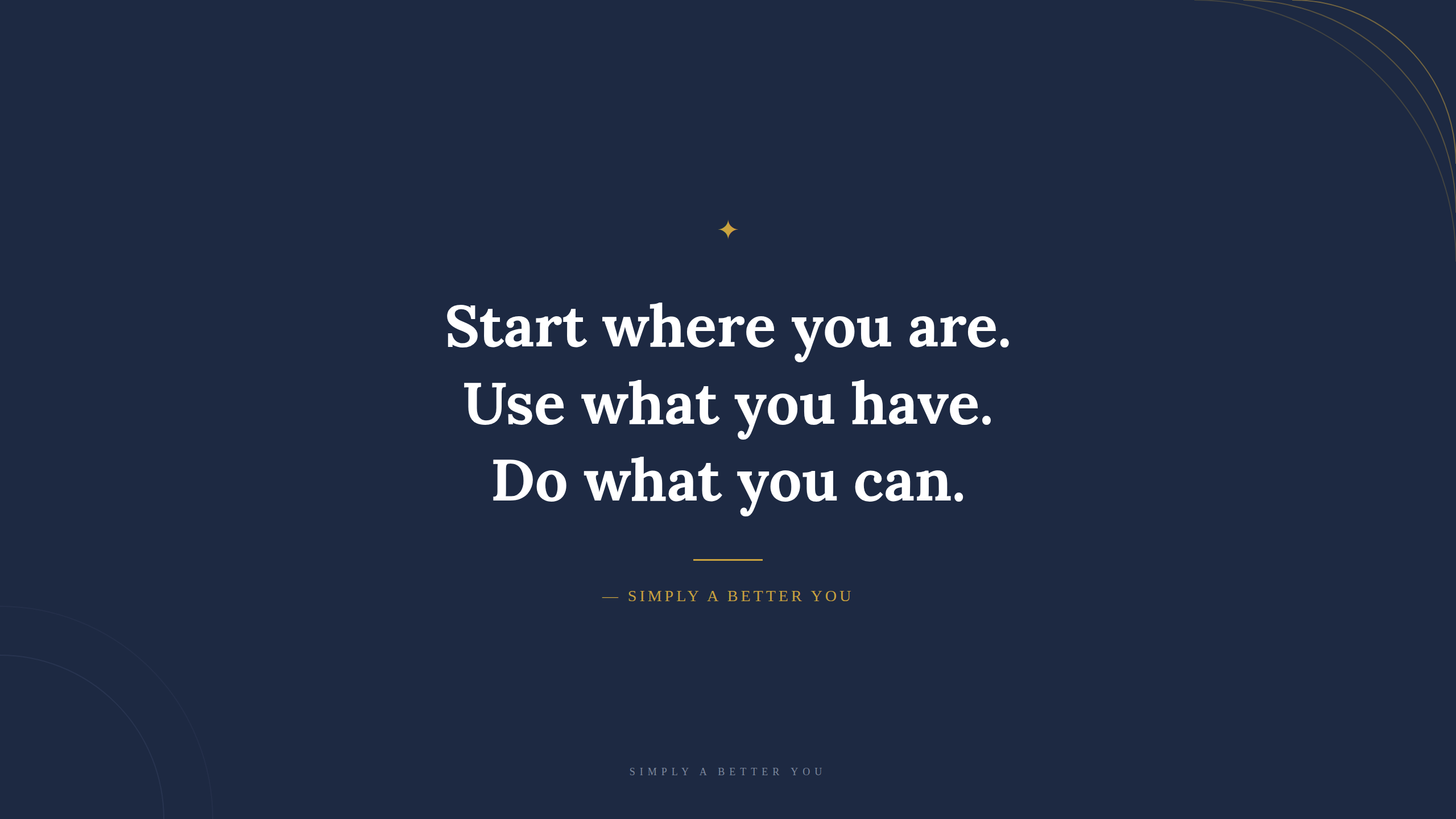 Simply A Better You — Device Wallpapers