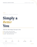 Simply A Better You — The Personal Growth Workbook